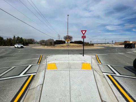 ROUNDABOUT AT LLANO ESTACADO & NORRIS STREET SERVICES